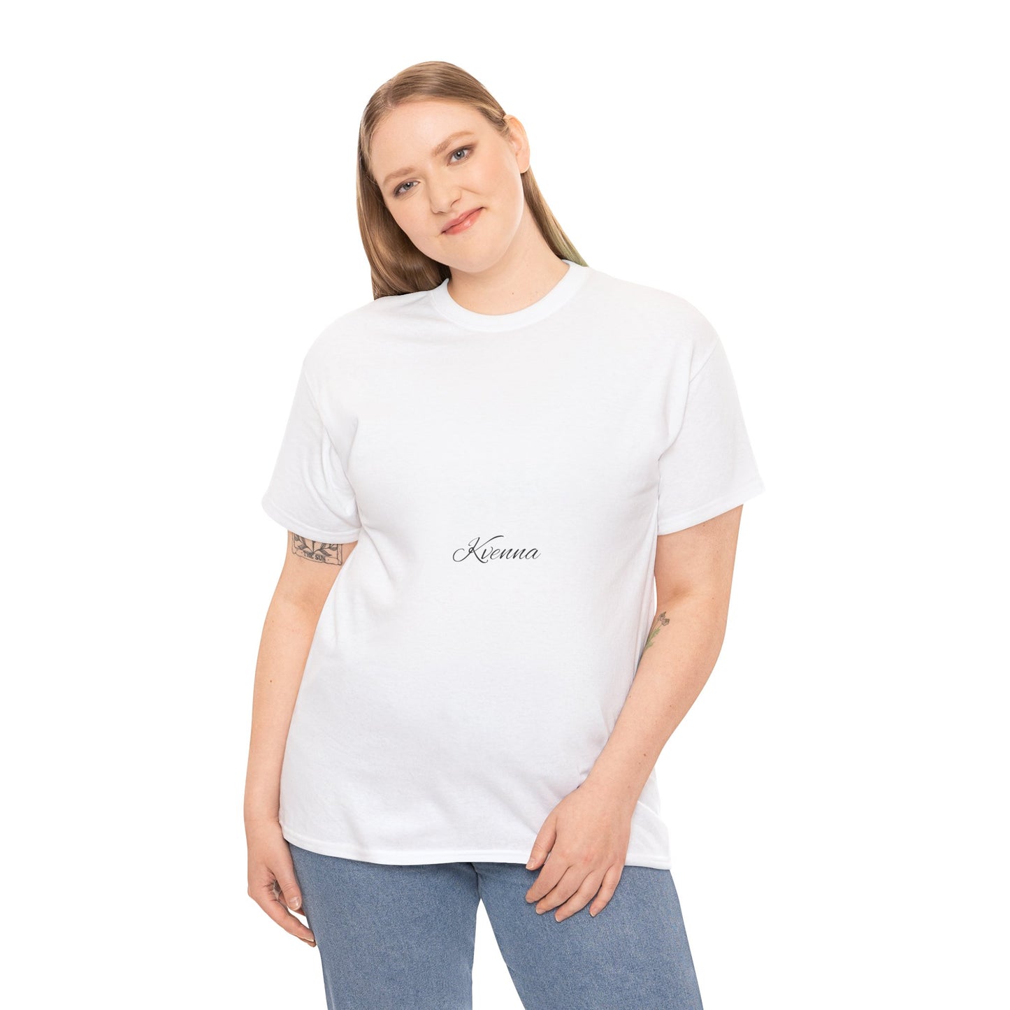 Kvenna Heavy Cotton Tee