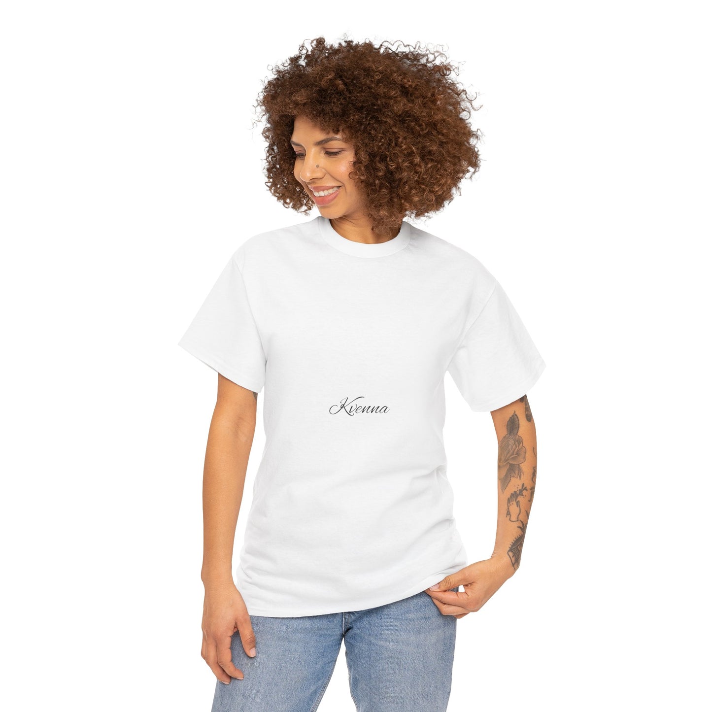 Kvenna Heavy Cotton Tee