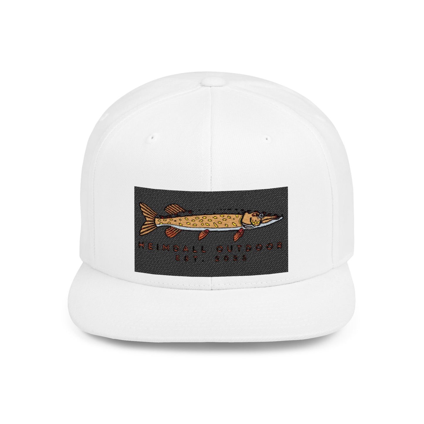 Heimdall Outdoors Flat Bill Snapback Hat - Perfect for Adventurers and Outdoor Enthusiasts