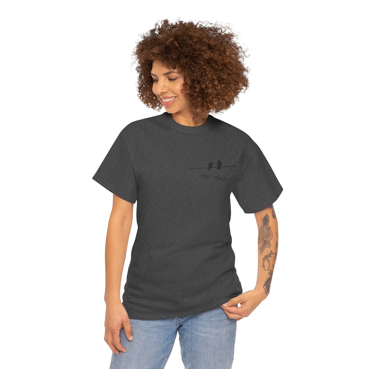 One dove Heavy Cotton Tee