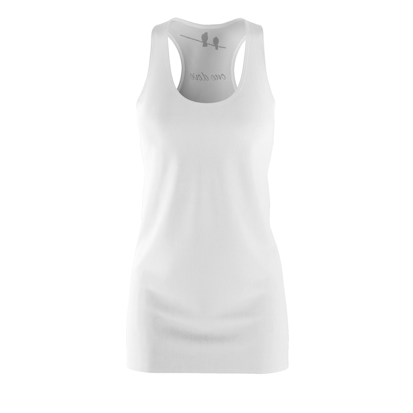 One dove Women's Cut & Sew Racerback Dress (AOP) one dove