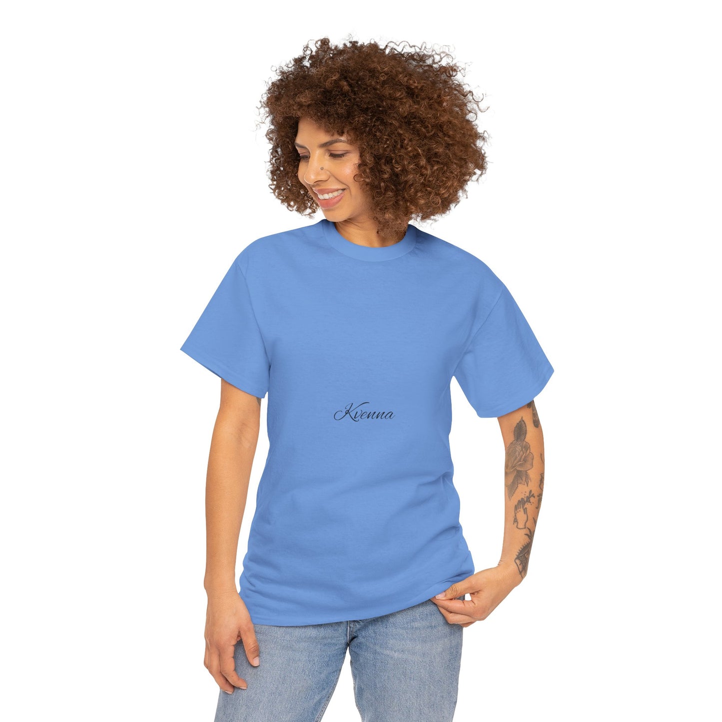 Kvenna 00 Heavy Cotton Tee