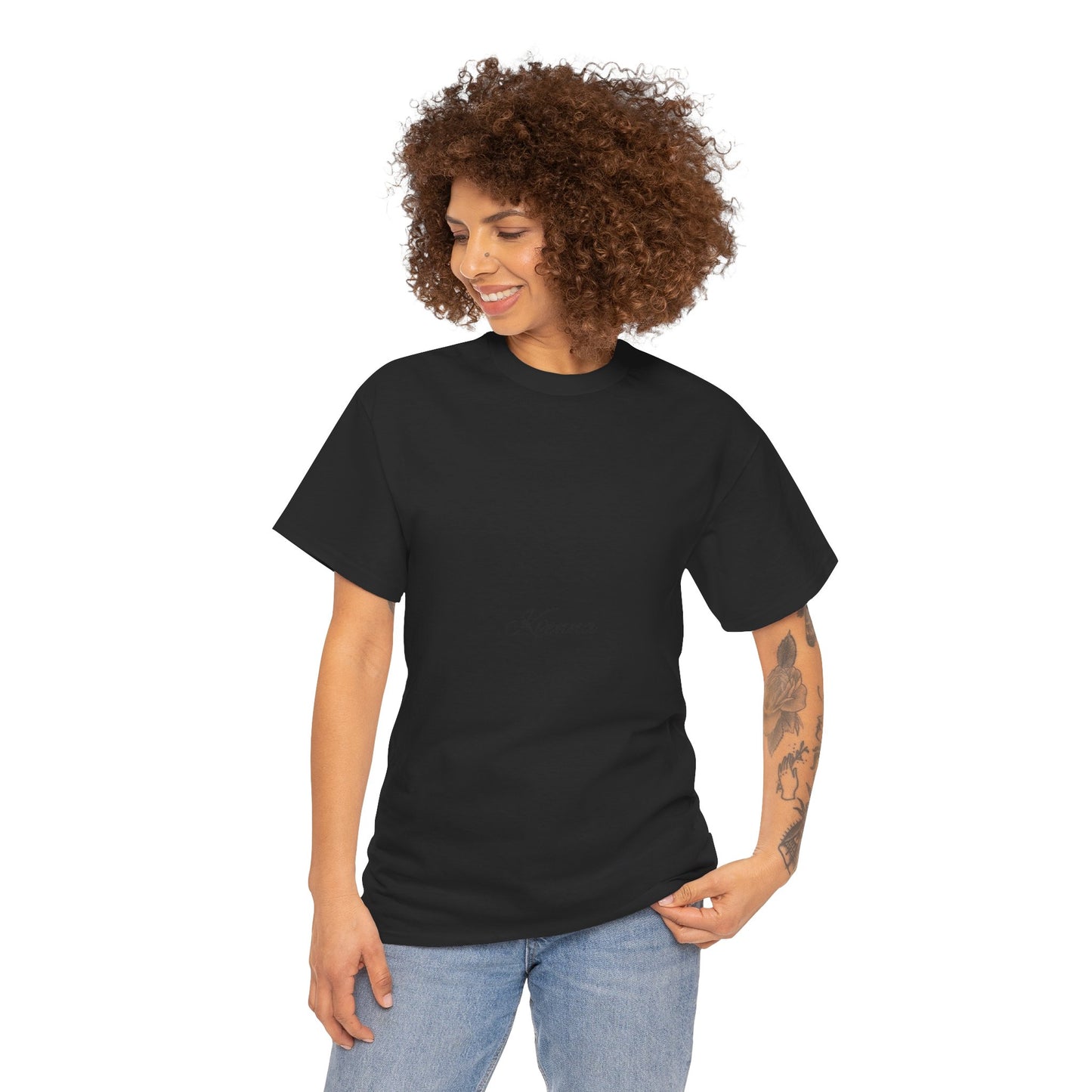 Kvenna 00 Heavy Cotton Tee