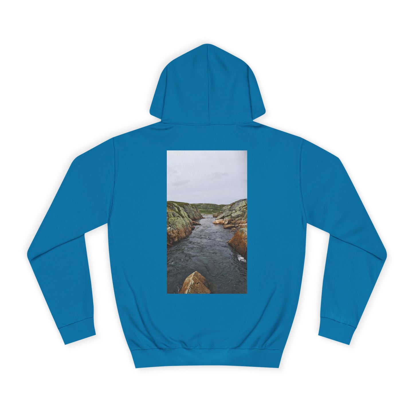 Kvenna Unisex College Hoodie