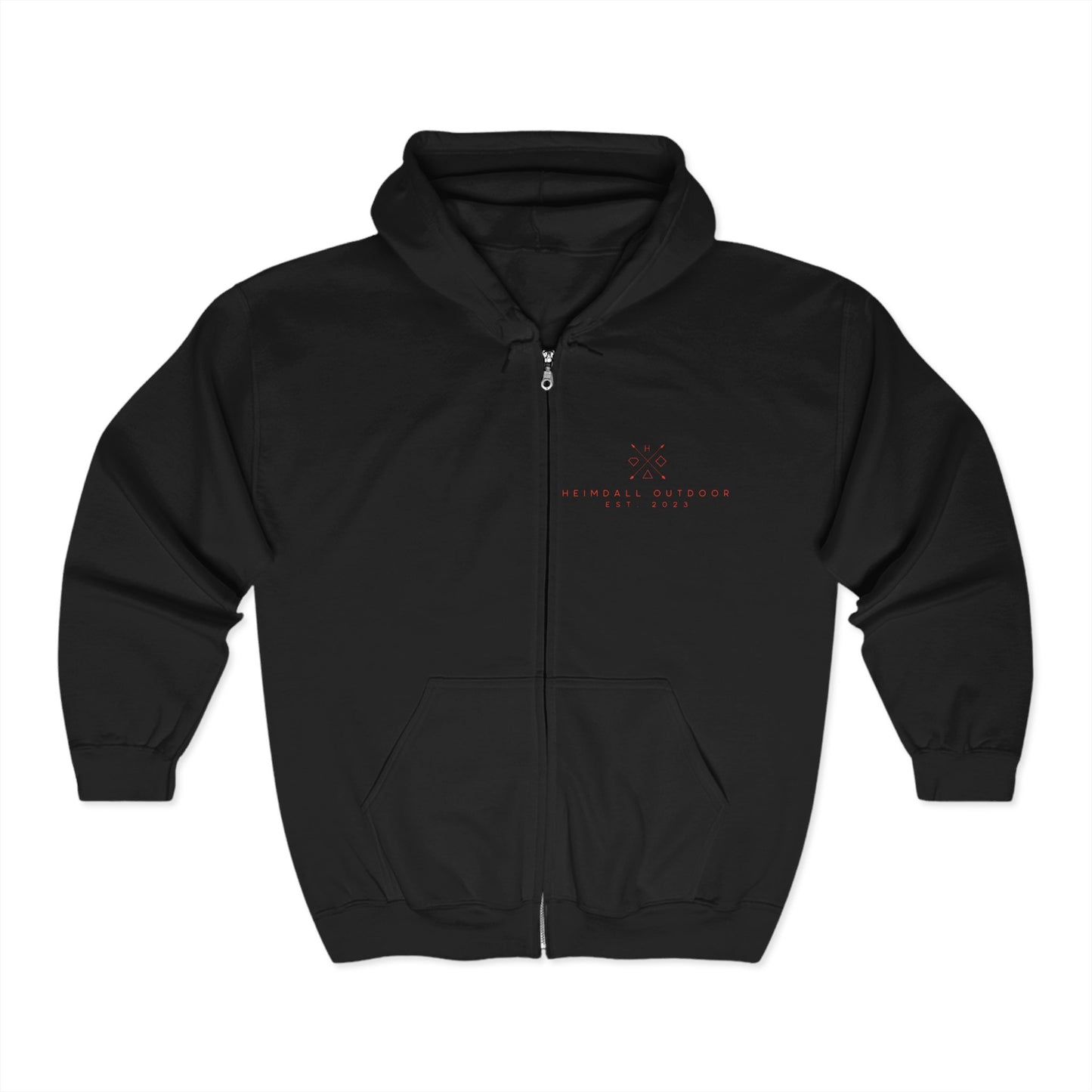 Heimdall Unisex Heavy Blend™ Full Zip Hooded Sweatshirt