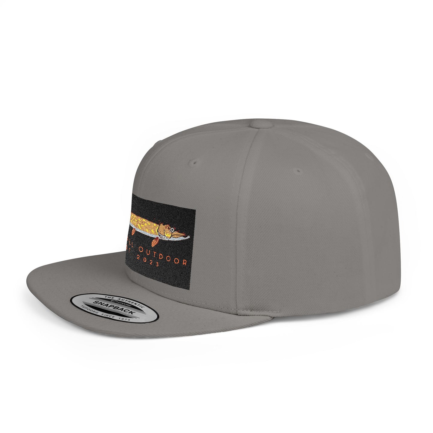 Heimdall Outdoors Flat Bill Snapback Hat - Perfect for Adventurers and Outdoor Enthusiasts