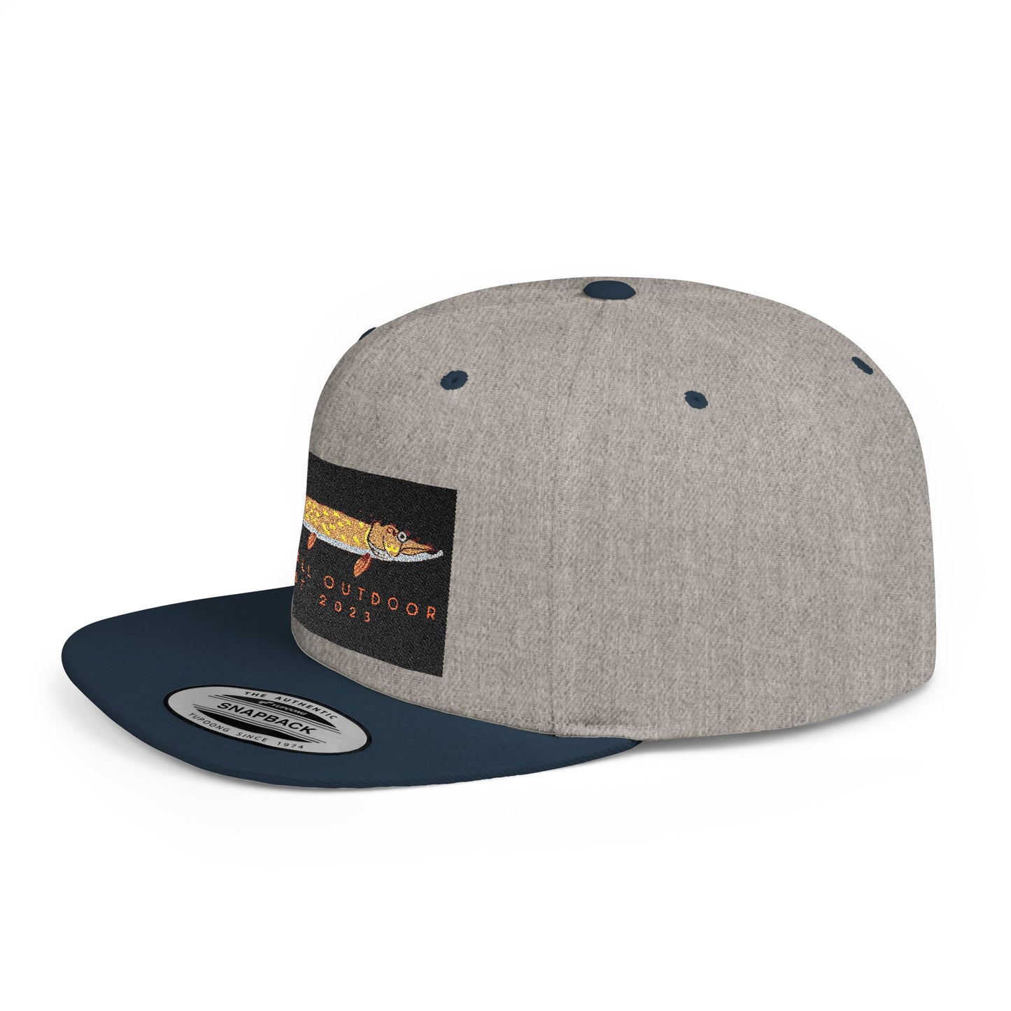 Heimdall Outdoors Flat Bill Snapback Hat - Perfect for Adventurers and Outdoor Enthusiasts