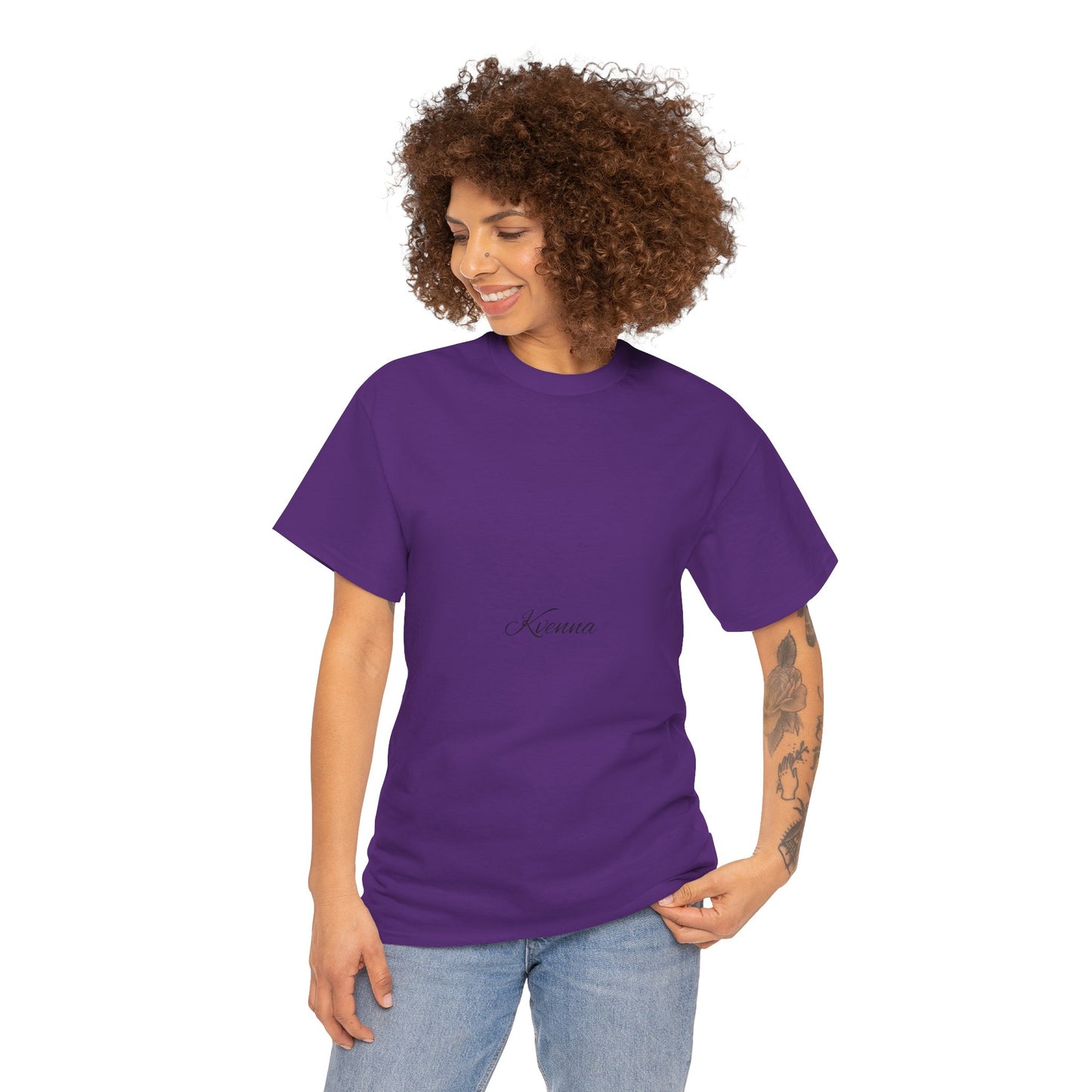 Kvenna 00 Heavy Cotton Tee