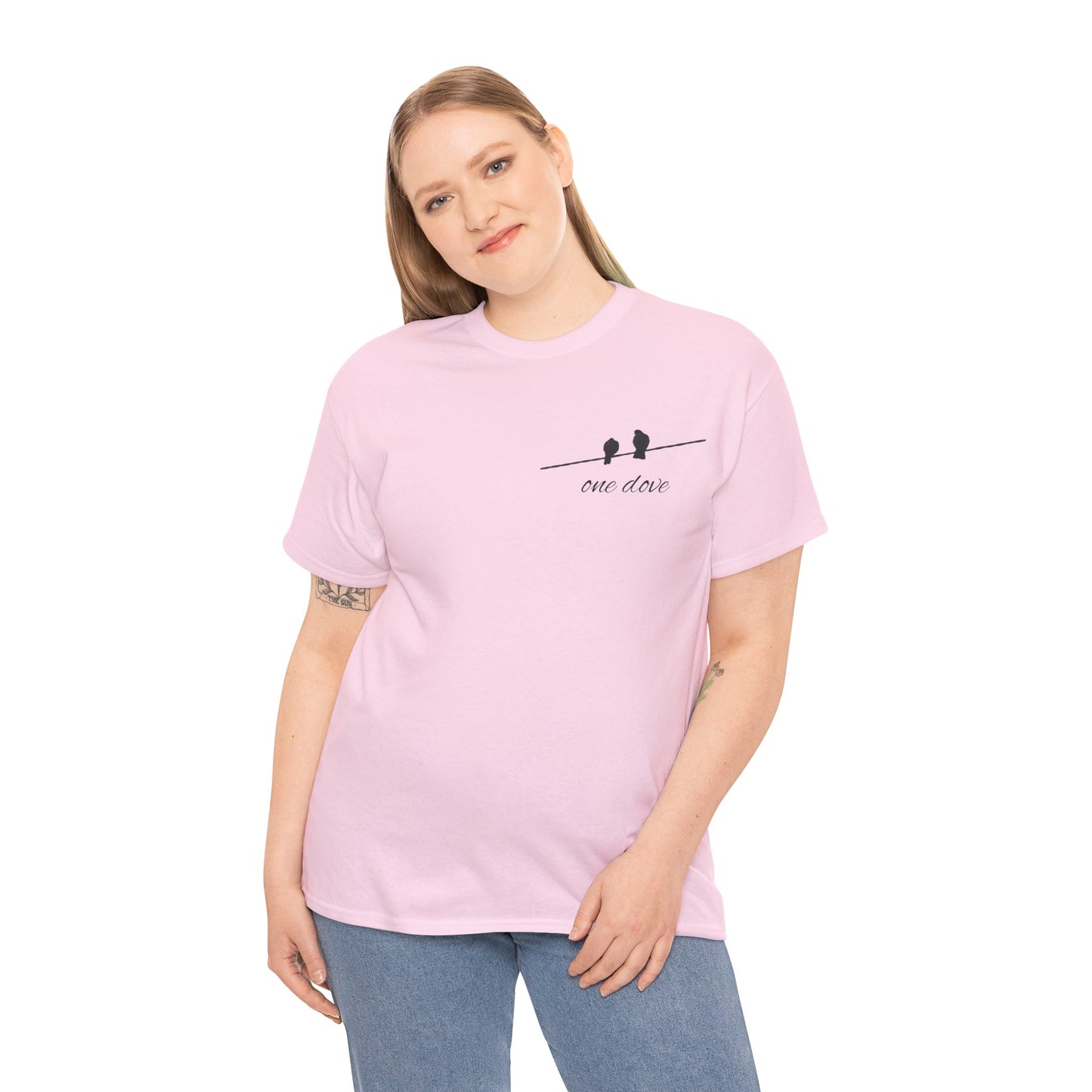 One dove Heavy Cotton Tee