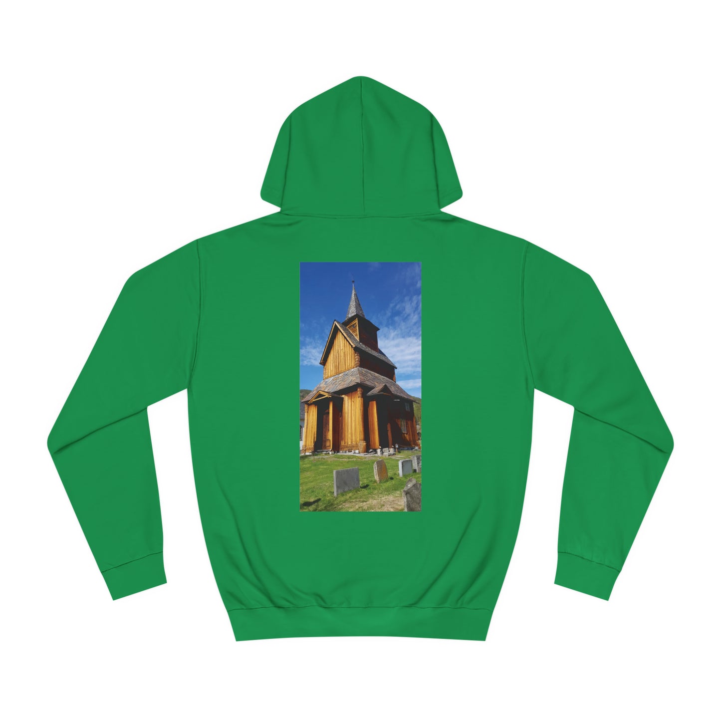 Stave church Unisex College Hoodie