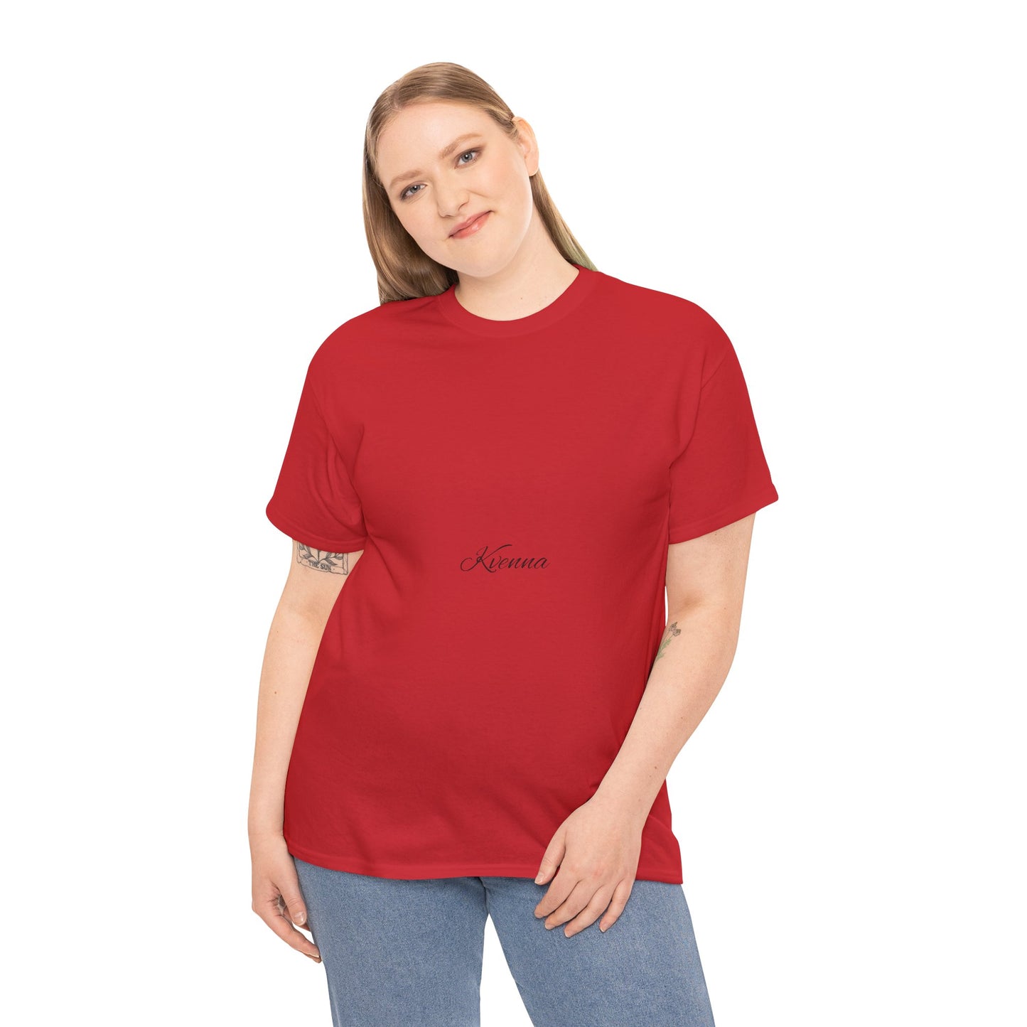 Kvenna Heavy Cotton Tee
