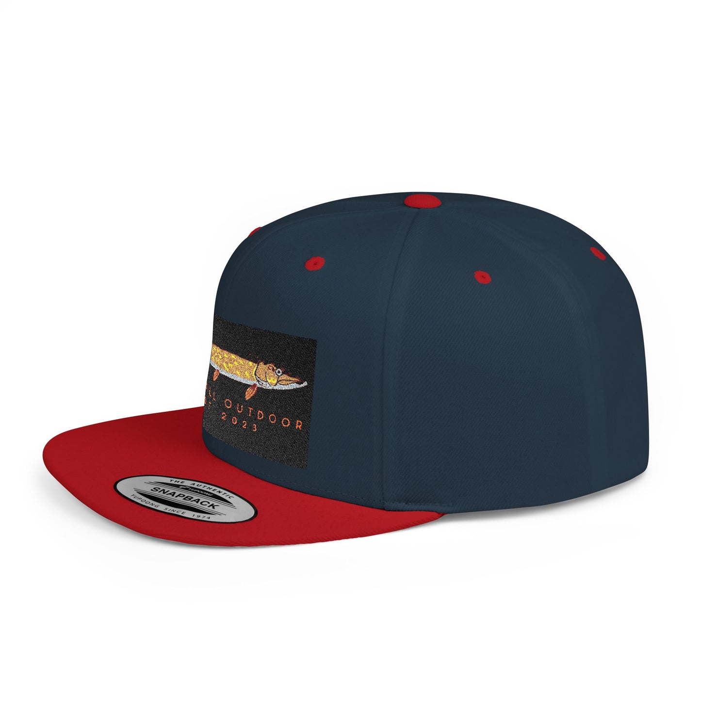 Heimdall Outdoors Flat Bill Snapback Hat - Perfect for Adventurers and Outdoor Enthusiasts