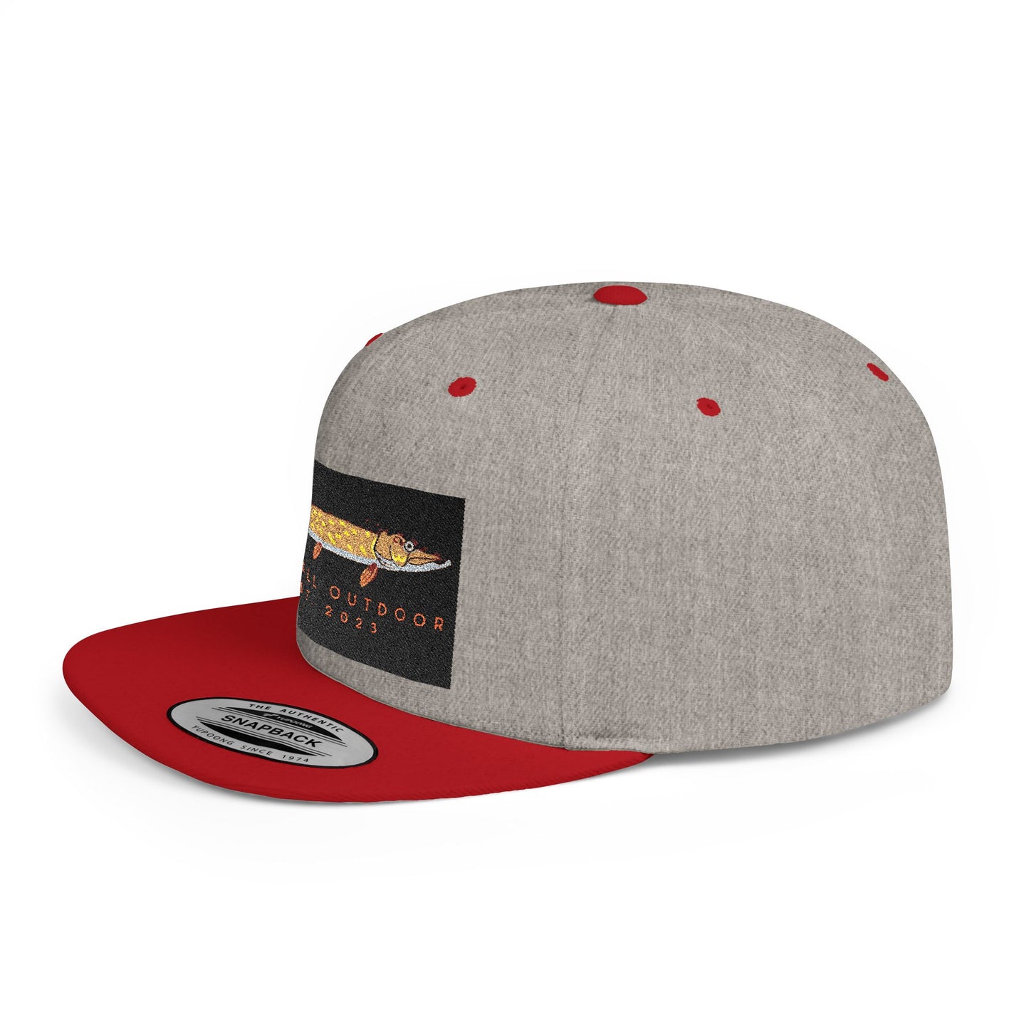 Heimdall Outdoors Flat Bill Snapback Hat - Perfect for Adventurers and Outdoor Enthusiasts