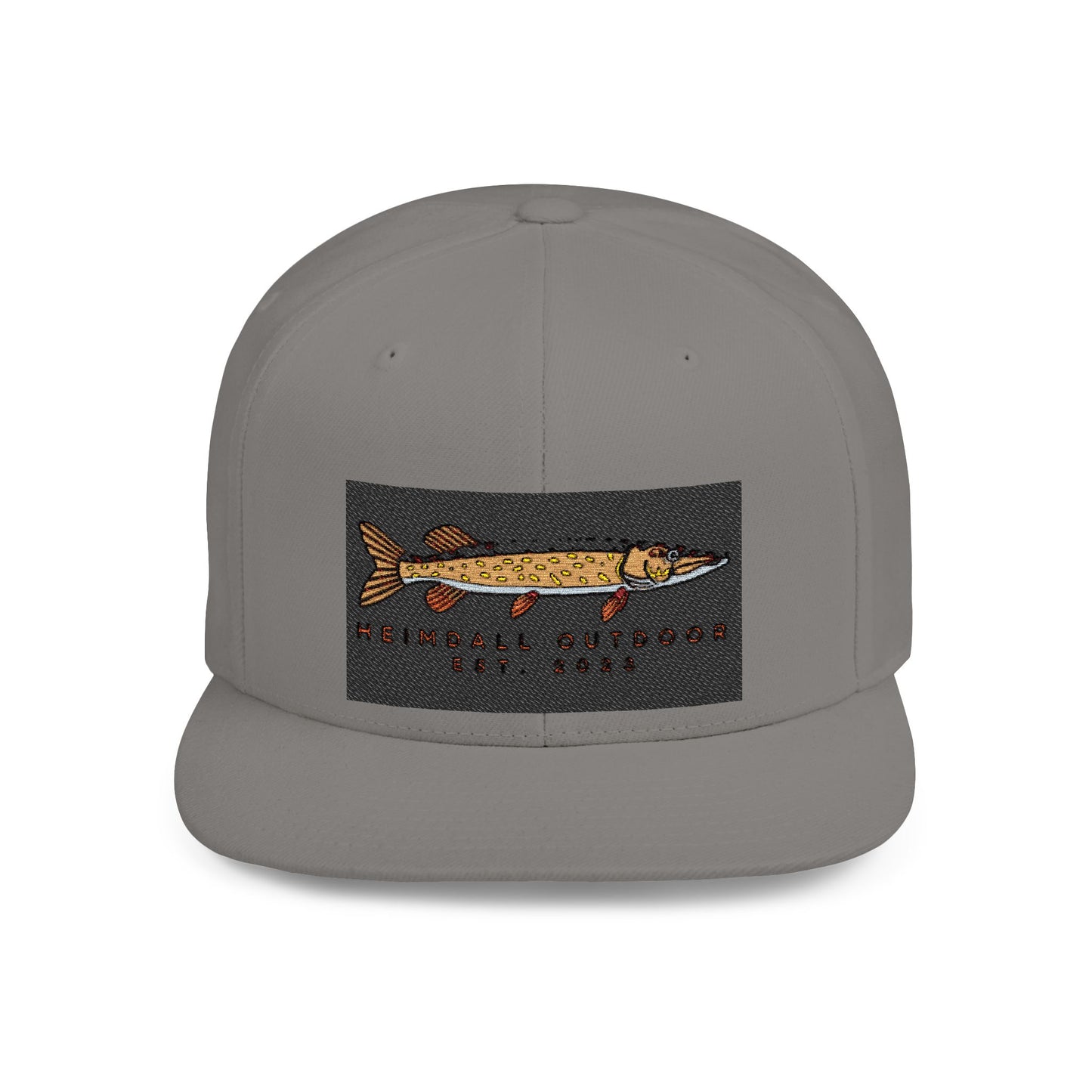 Heimdall Outdoors Flat Bill Snapback Hat - Perfect for Adventurers and Outdoor Enthusiasts