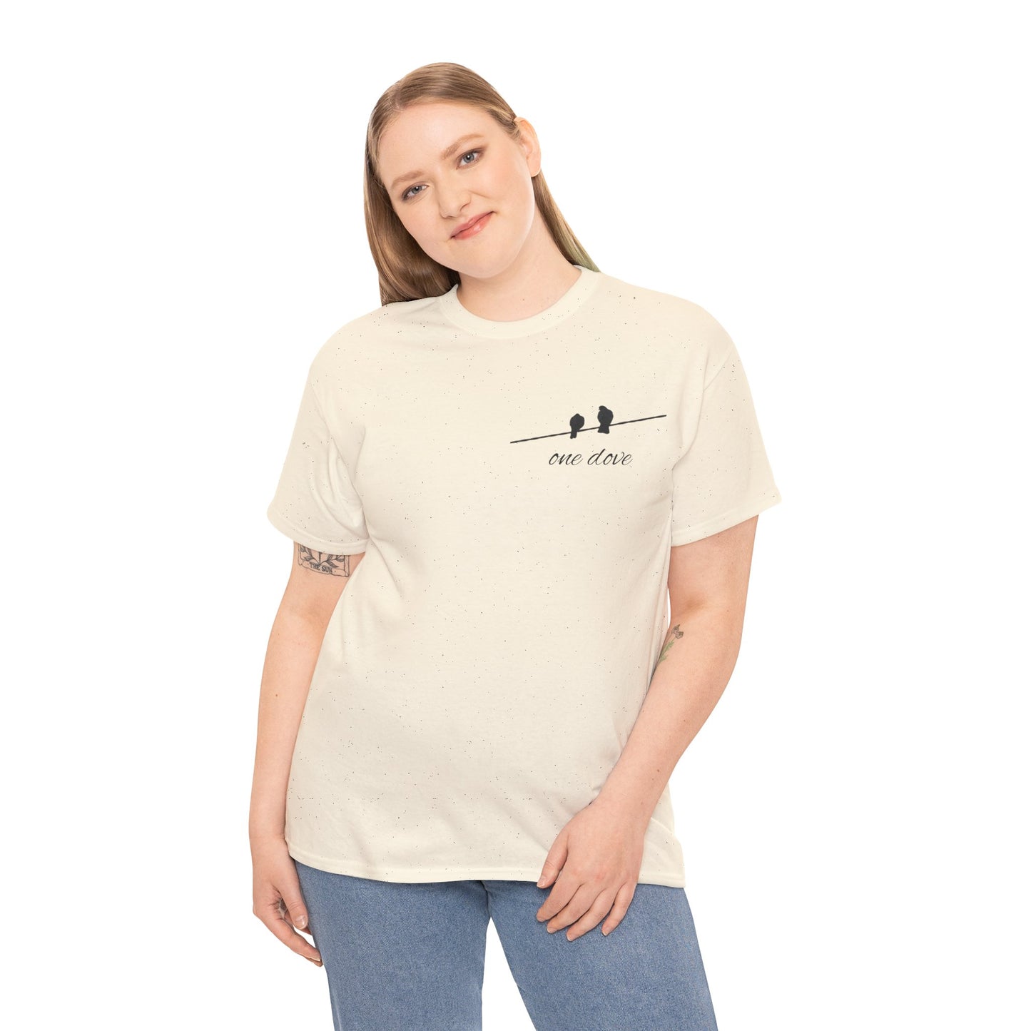 One dove Heavy Cotton Tee