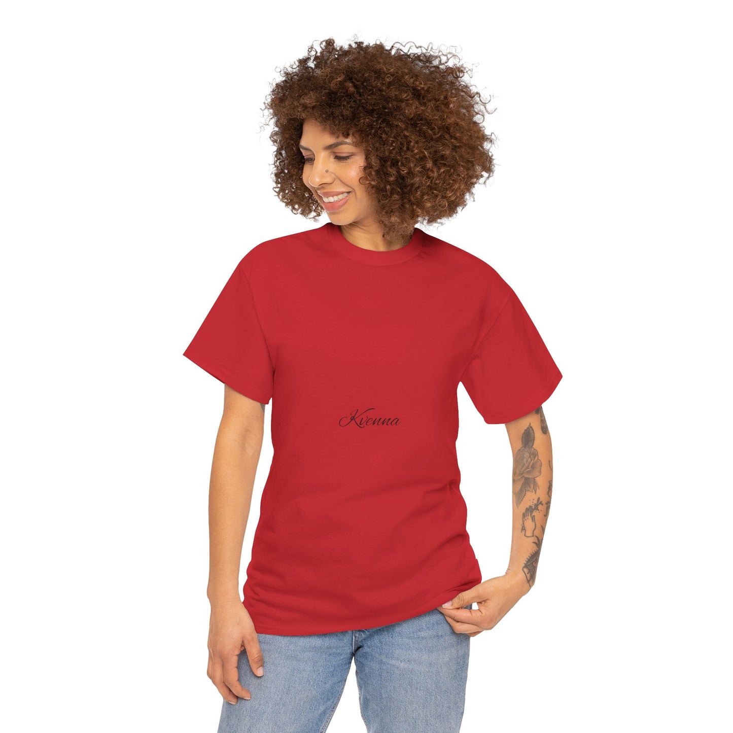Kvenna 00 Heavy Cotton Tee