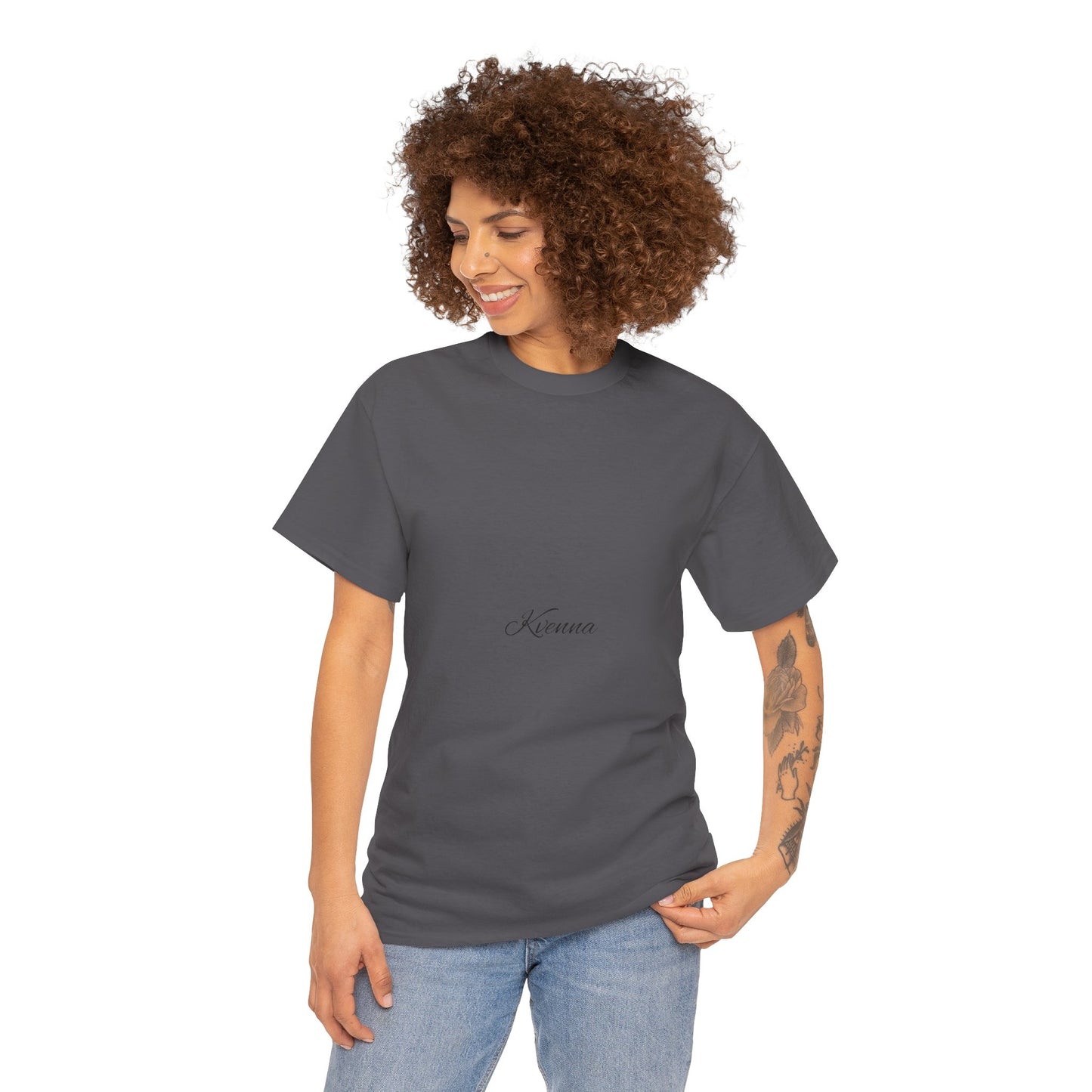 Kvenna 00 Heavy Cotton Tee