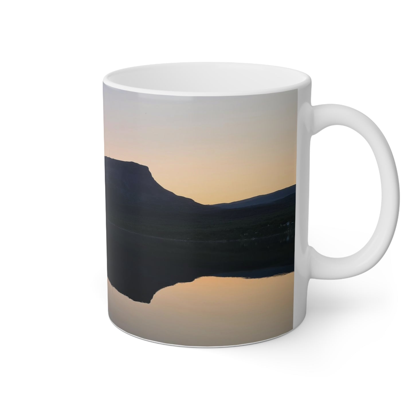 Kilpisjärvi 00 White Mug, 11oz