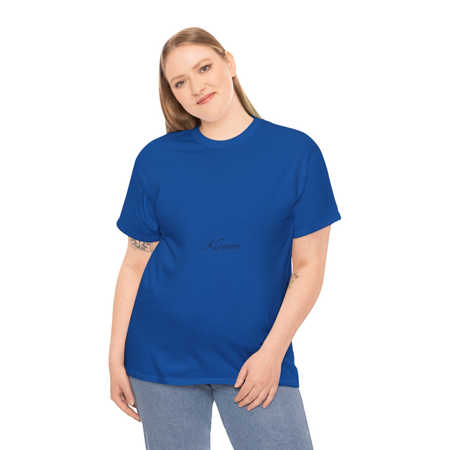 Kvenna Heavy Cotton Tee