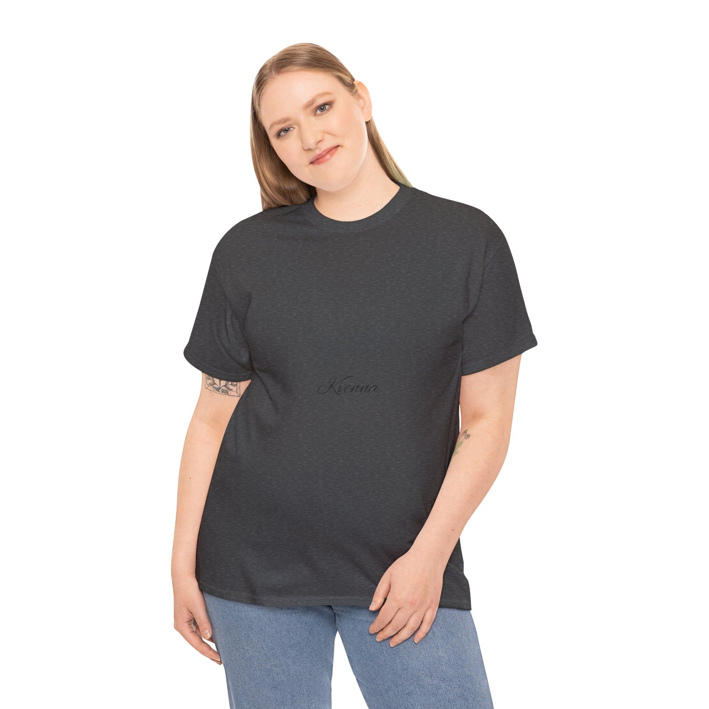 Kvenna 00 Heavy Cotton Tee