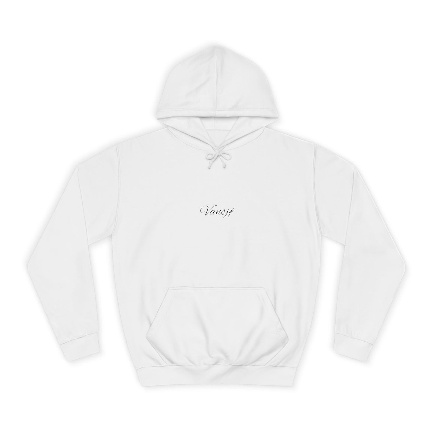 Vansjø by nigth 01 Unisex College Hoodie