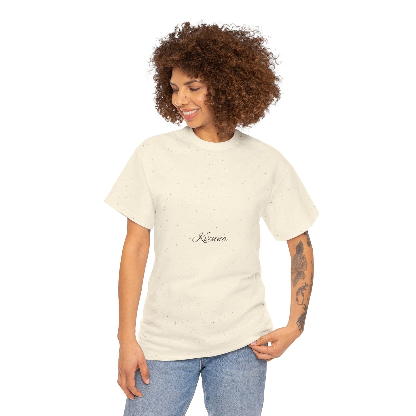 Kvenna Heavy Cotton Tee