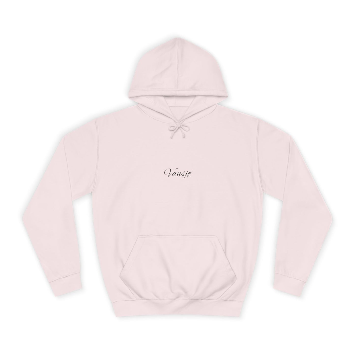 Vansjø by nigth 01 Unisex College Hoodie