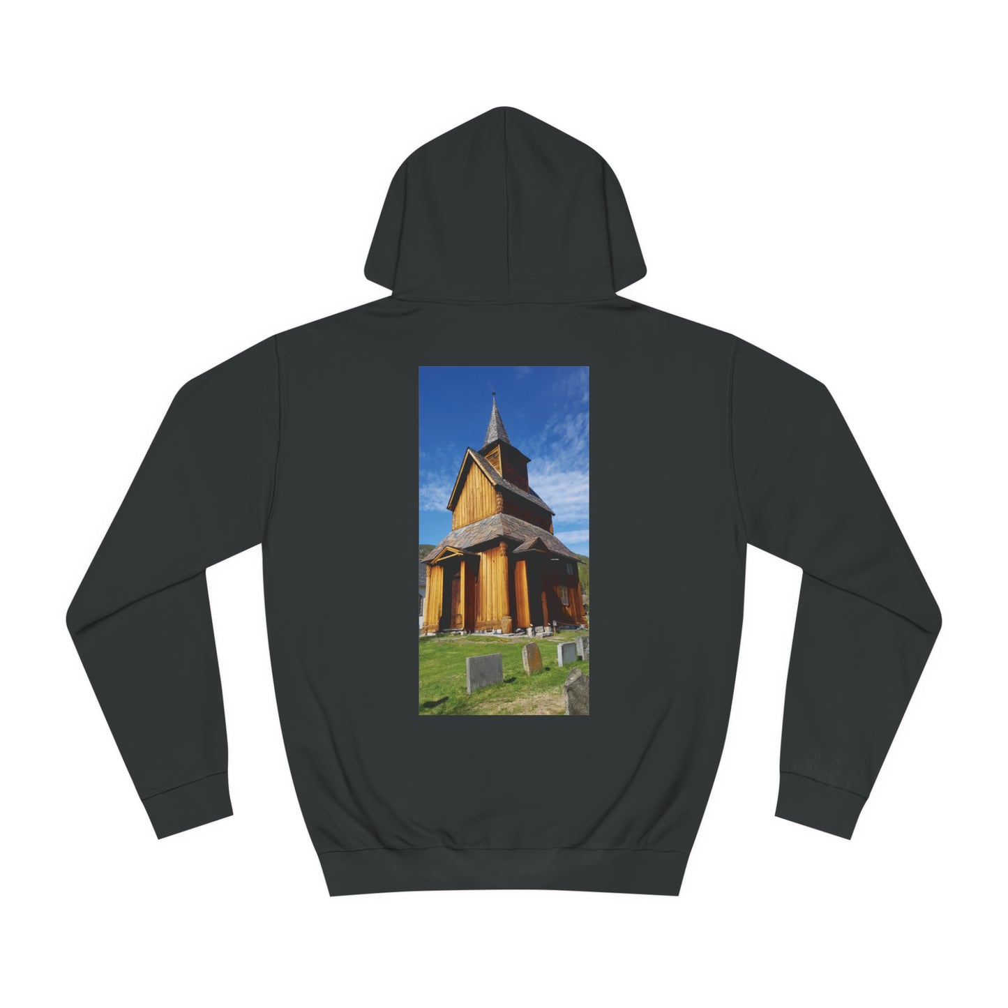 Stave church Unisex College Hoodie