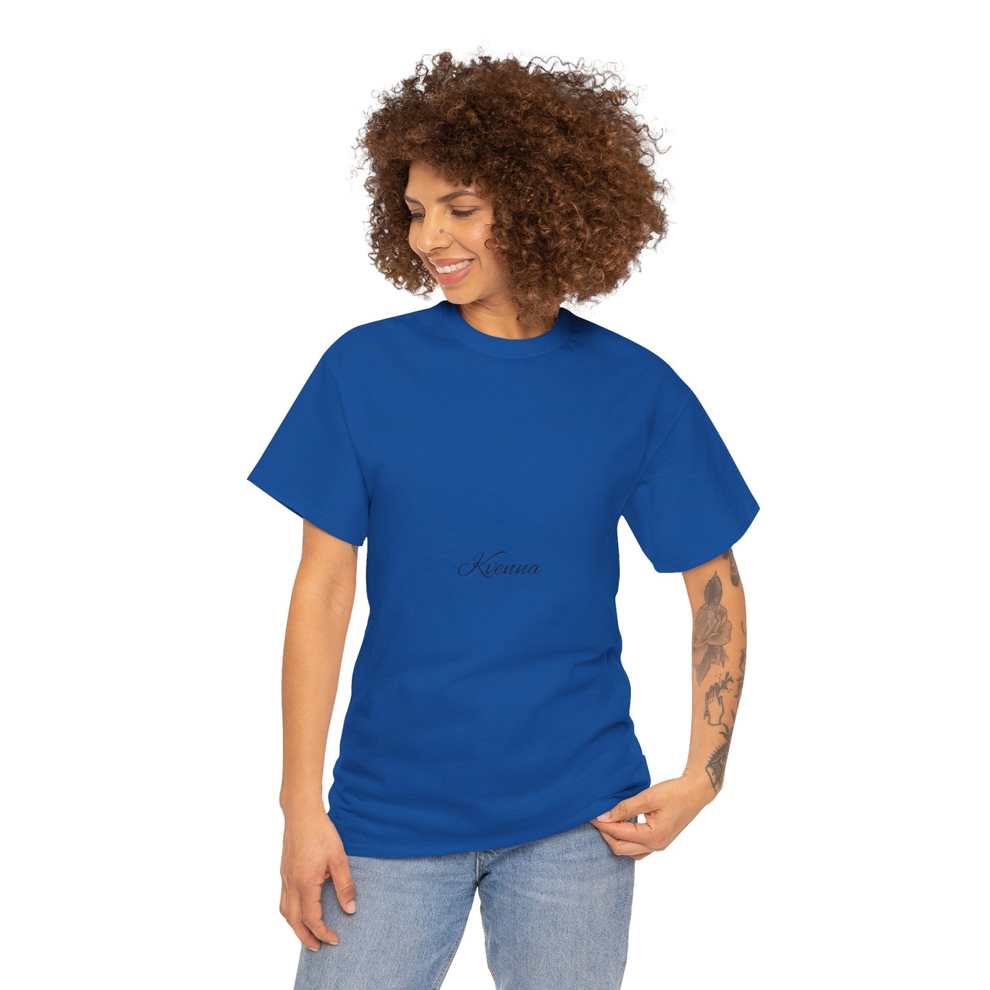 Kvenna 00 Heavy Cotton Tee