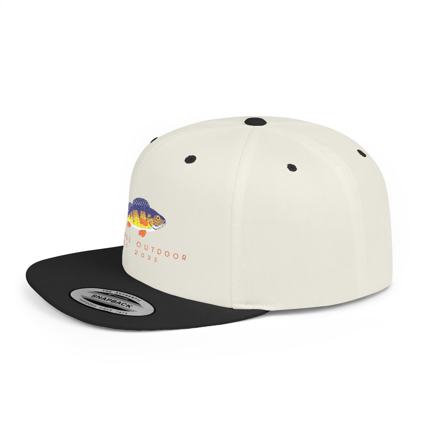 Perchy Heimdall Outdoors Flat Bill Snapback Hat - Perfect for Adventurers and Outdoor Enthusiasts