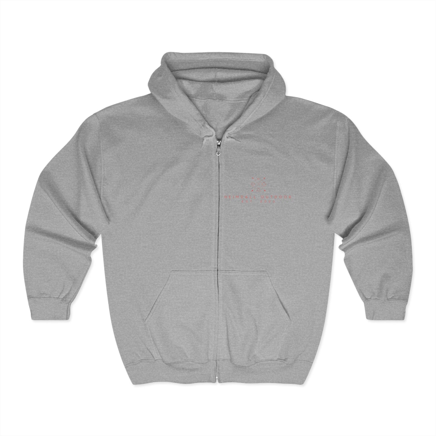 Heimdall Unisex Heavy Blend™ Full Zip Hooded Sweatshirt