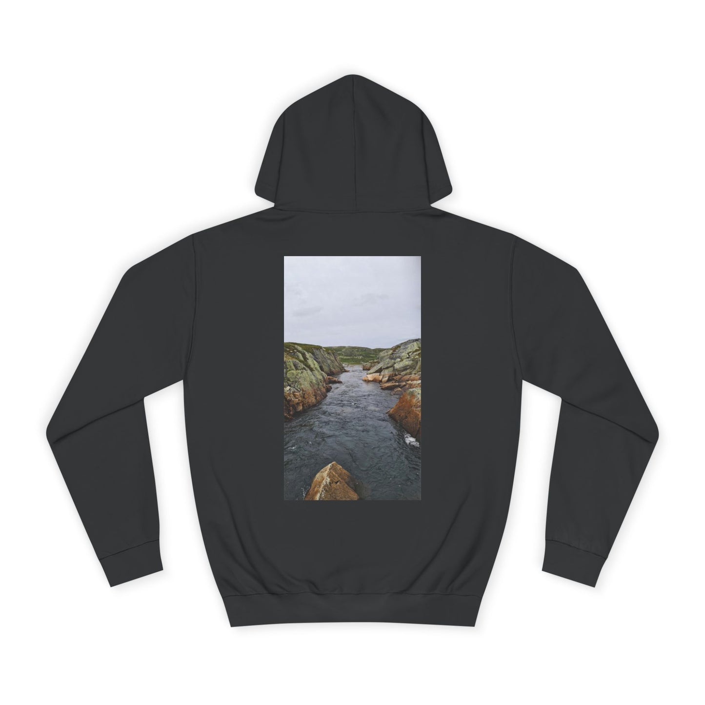 Kvenna Unisex College Hoodie