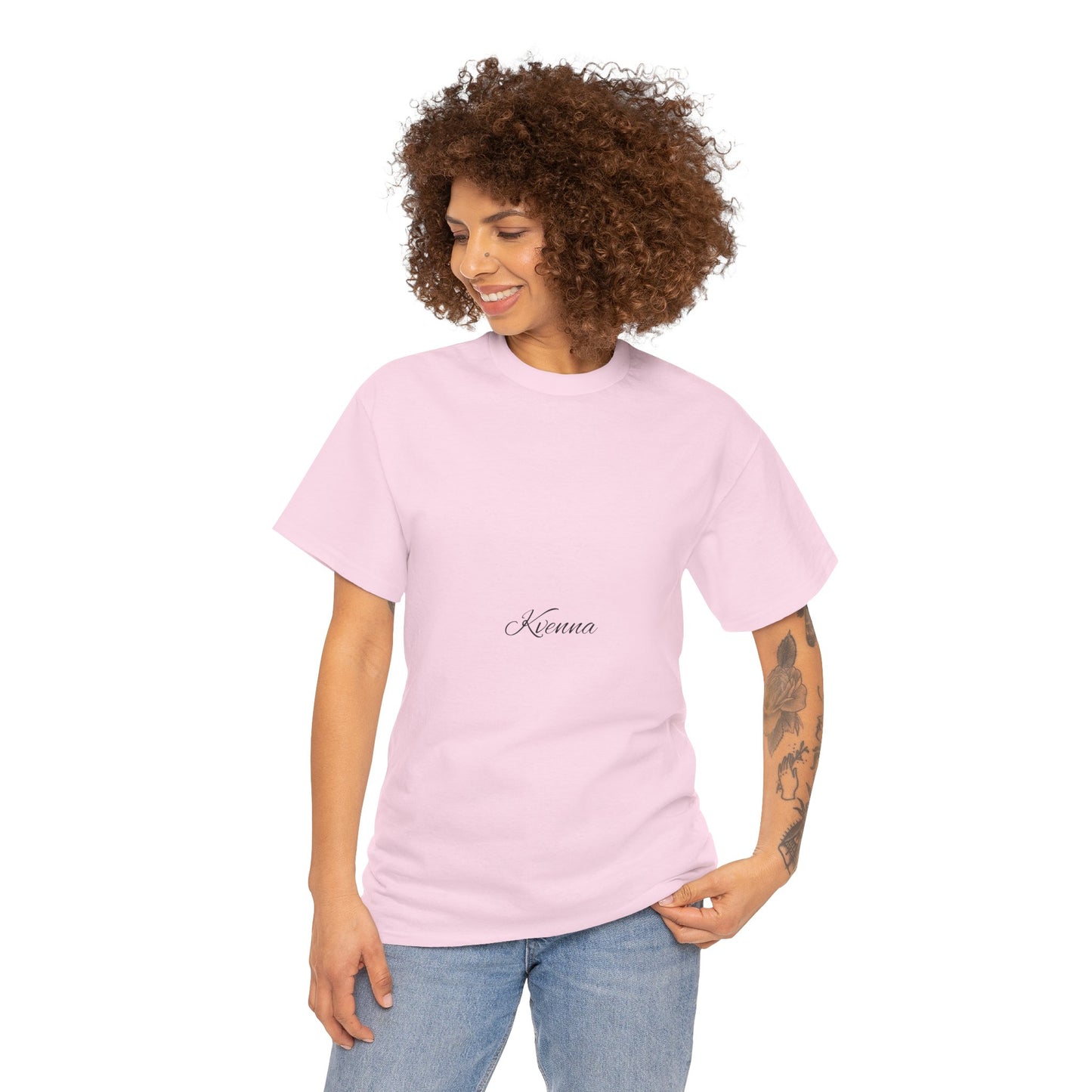 Kvenna 00 Heavy Cotton Tee
