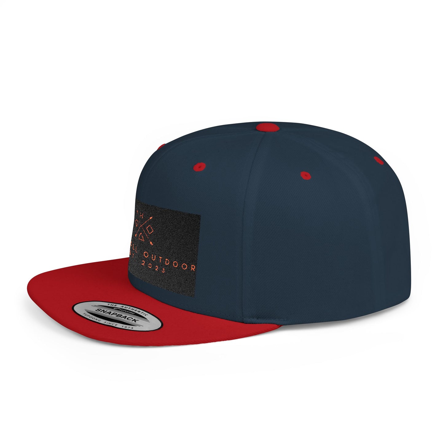 Heimdall Outdoors Flat Bill Snapback Hat - Perfect for Adventurers and Outdoor Enthusiasts