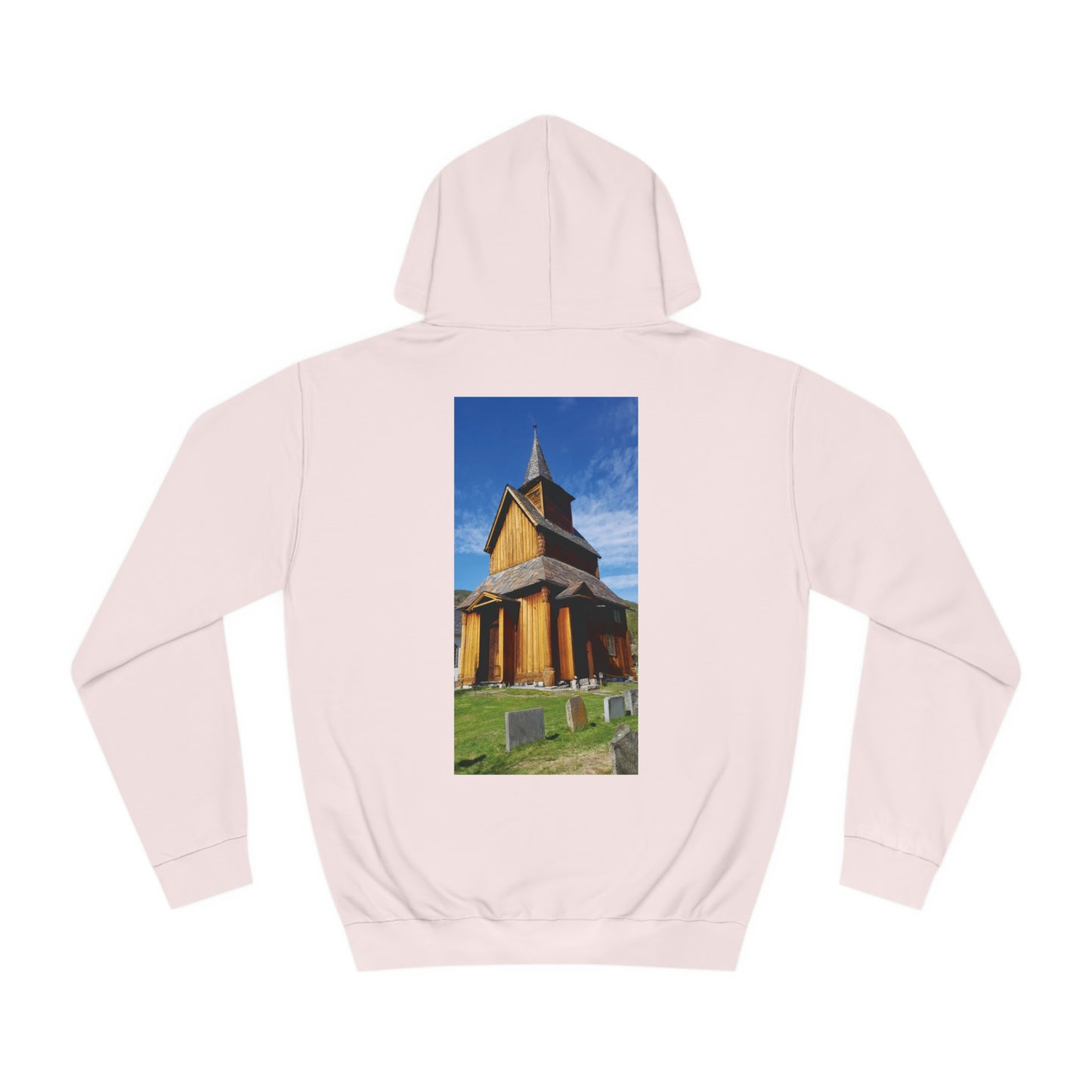 Stave church Unisex College Hoodie