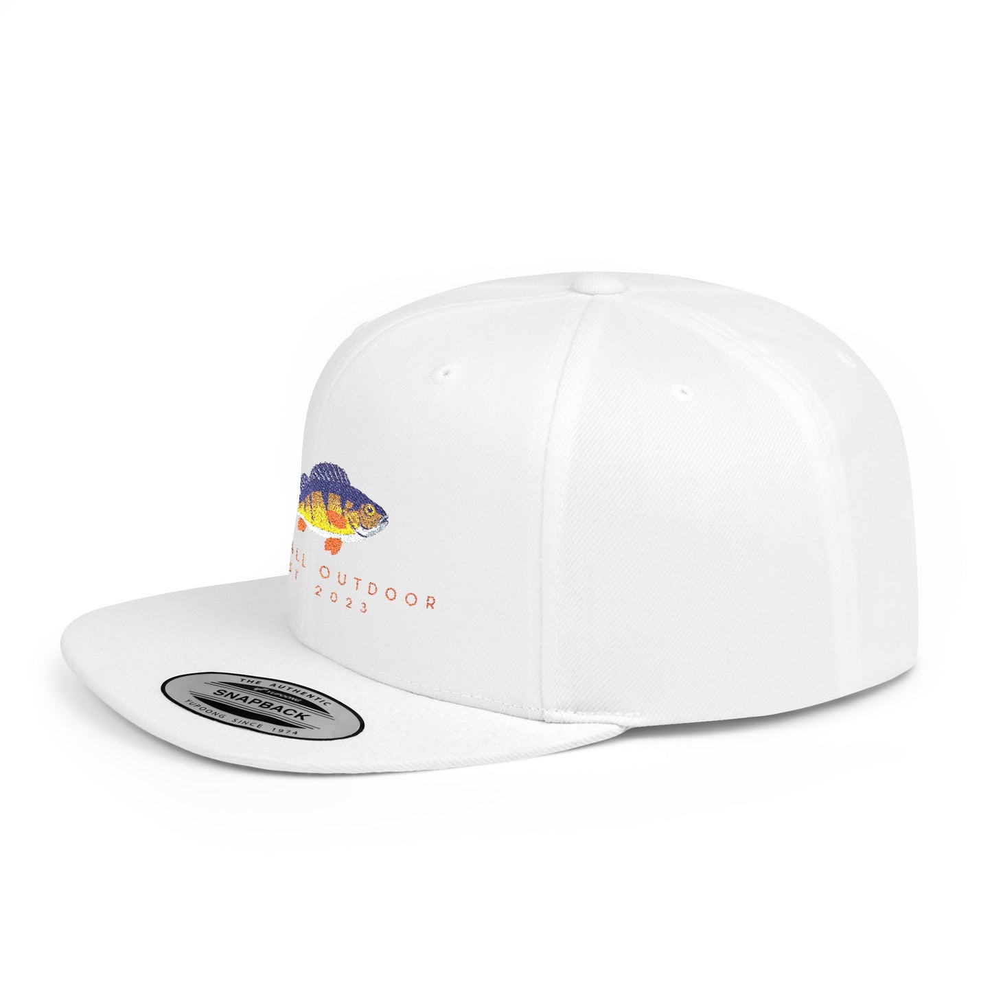 Perchy Heimdall Outdoors Flat Bill Snapback Hat - Perfect for Adventurers and Outdoor Enthusiasts