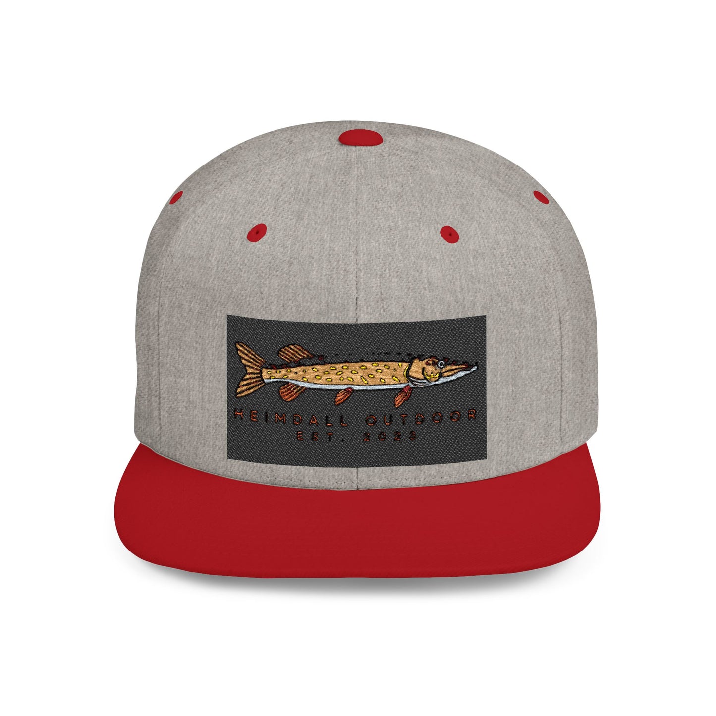 Heimdall Outdoors Flat Bill Snapback Hat - Perfect for Adventurers and Outdoor Enthusiasts