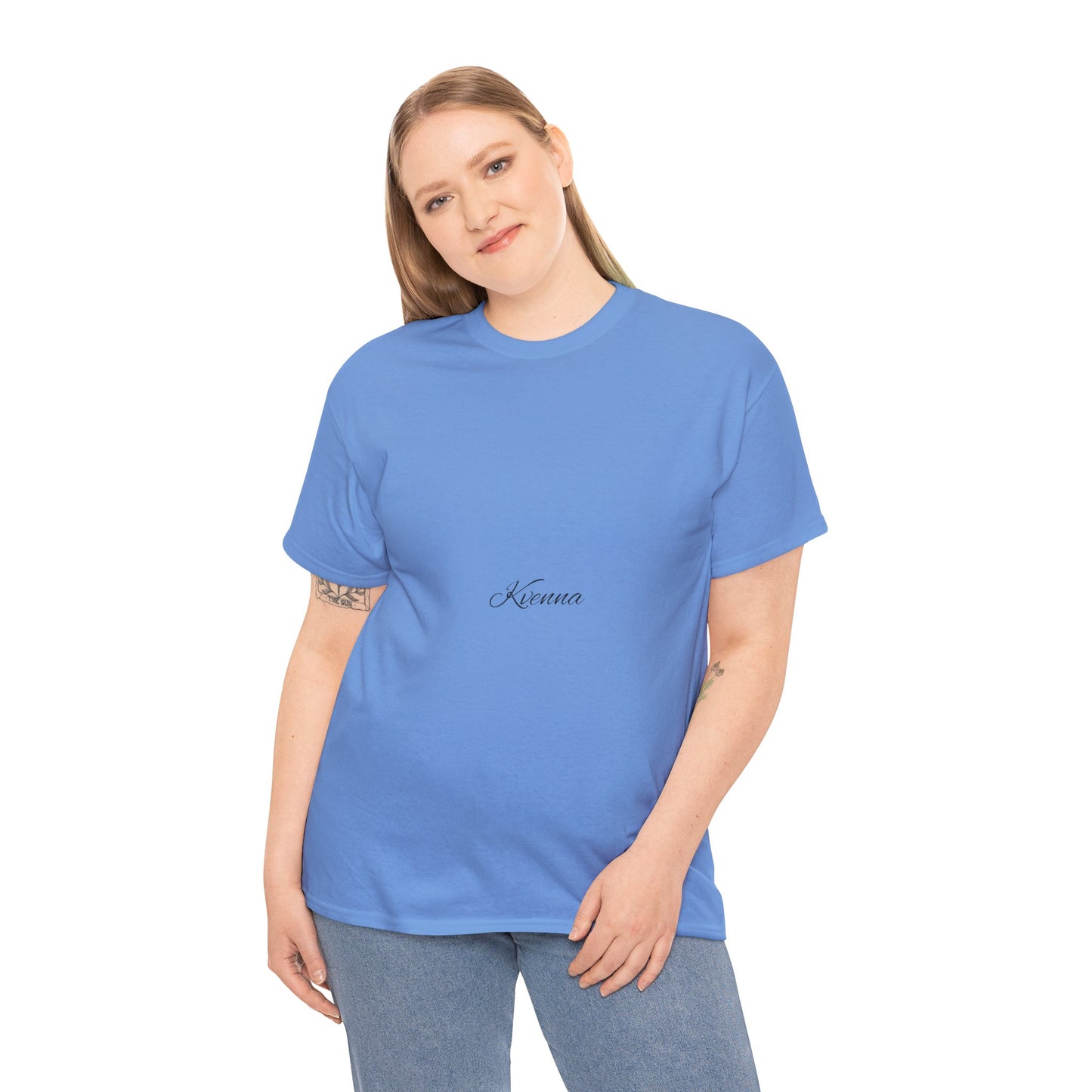 Kvenna 00 Heavy Cotton Tee