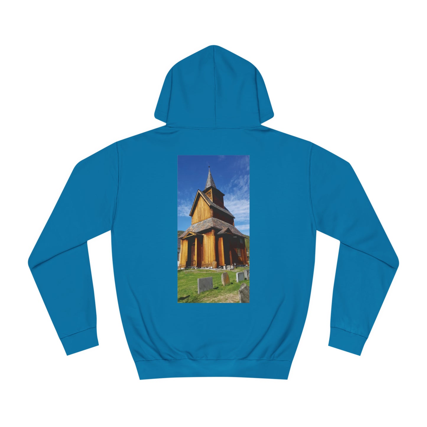 Stave church Unisex College Hoodie