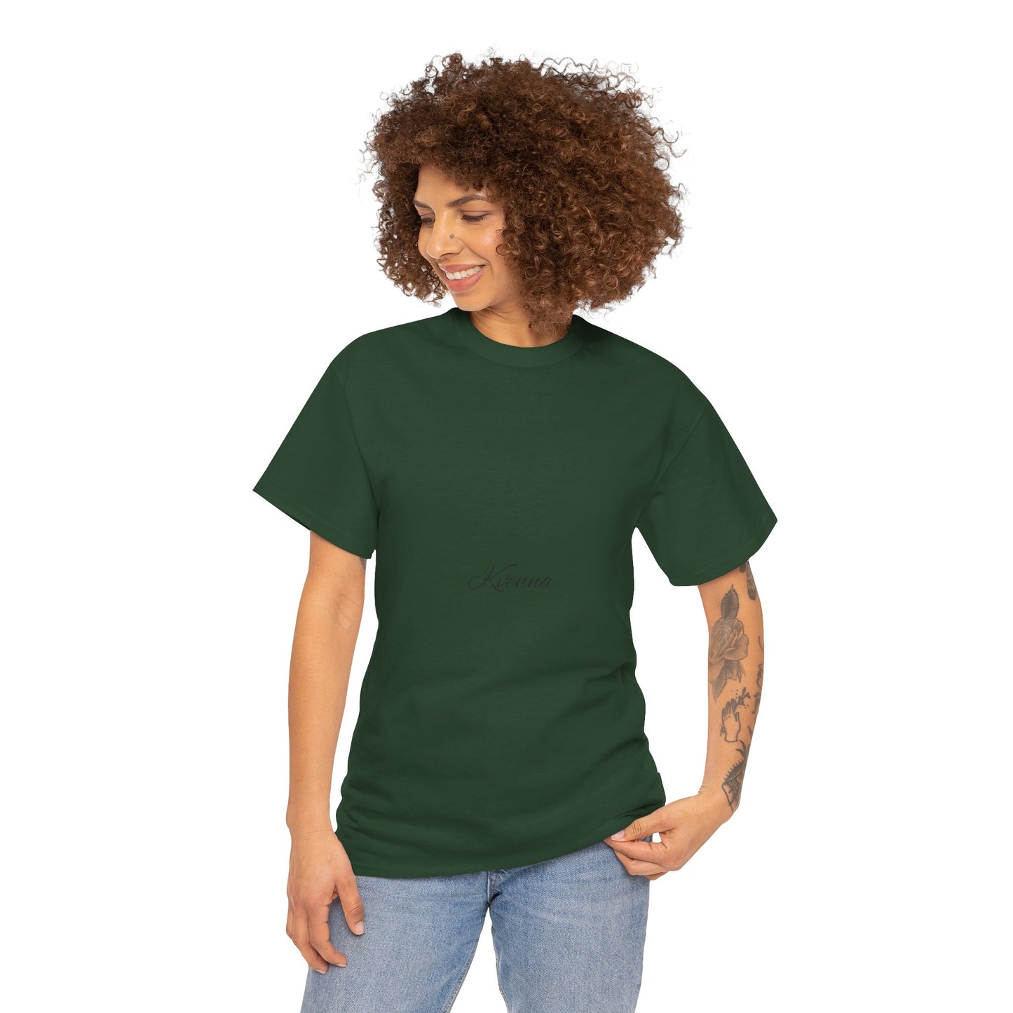 Kvenna Heavy Cotton Tee