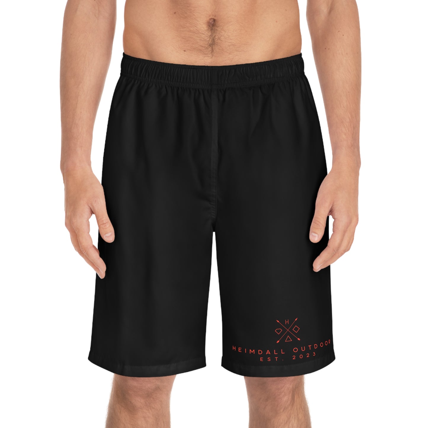 Men's Board Shorts (AOP) black