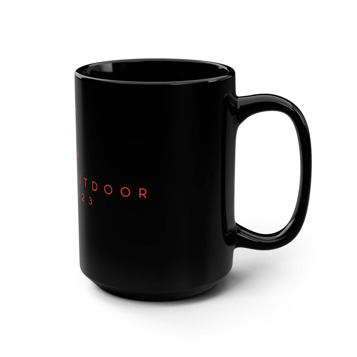 Heimdall Black Outdoor Mug - Perfect for Camping & Adventure - 15oz