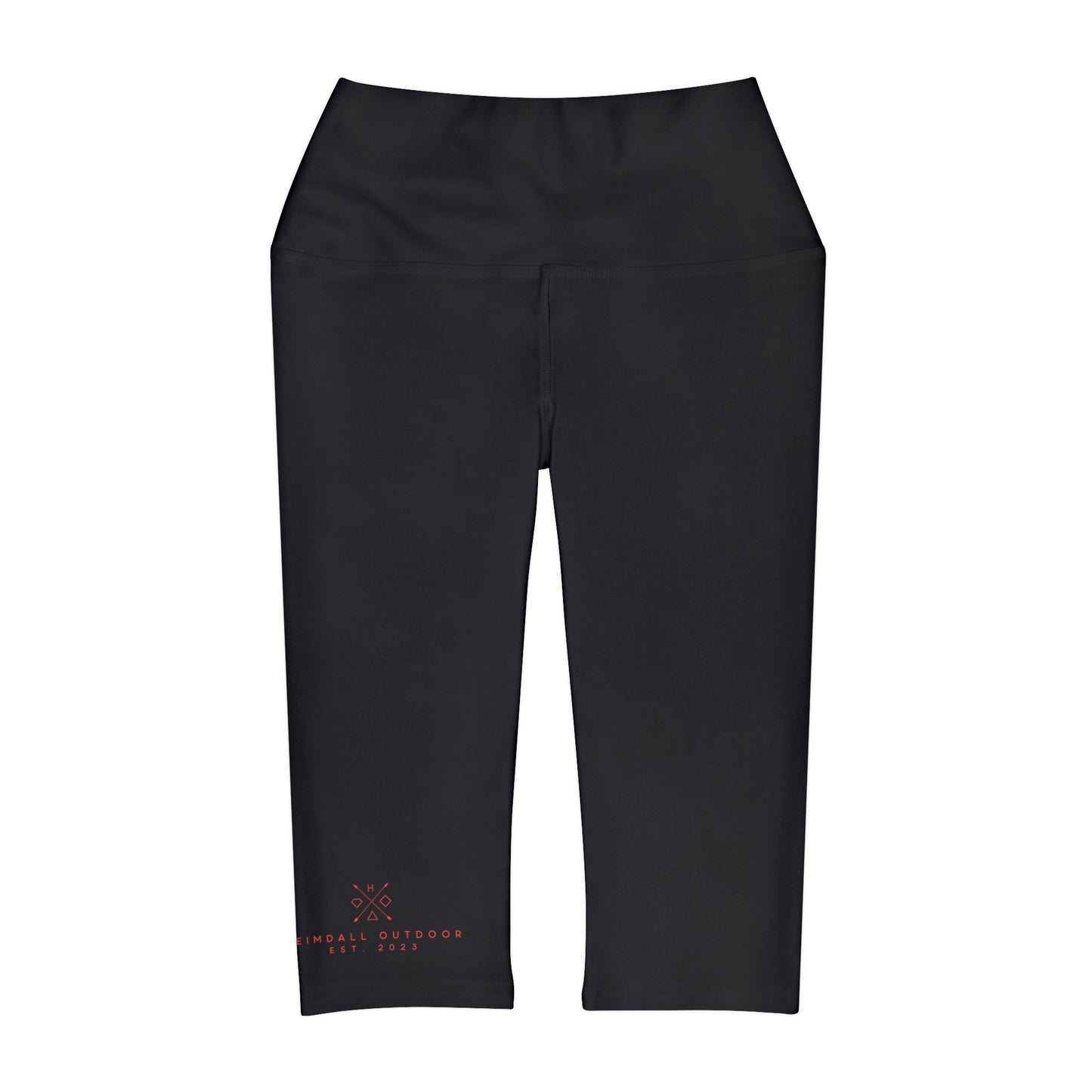 Yoga Capri Leggings (AOP) black