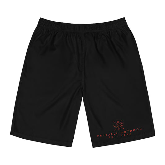 Men's Board Shorts (AOP) black