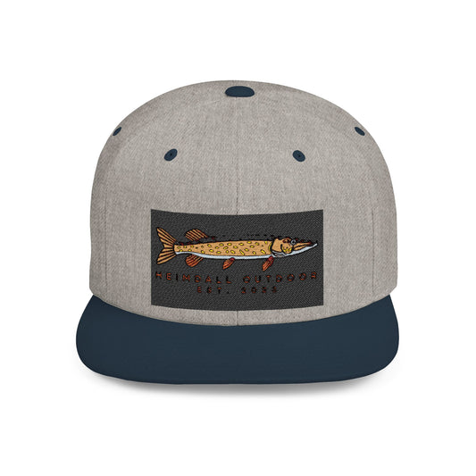 Heimdall Outdoors Flat Bill Snapback Hat - Perfect for Adventurers and Outdoor Enthusiasts