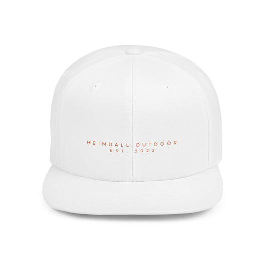 Heimdall Outdoors Flat Bill Snapback Hat - Perfect for Adventurers and Outdoor Enthusiasts